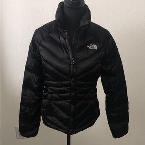 Women's Black North Face Coat